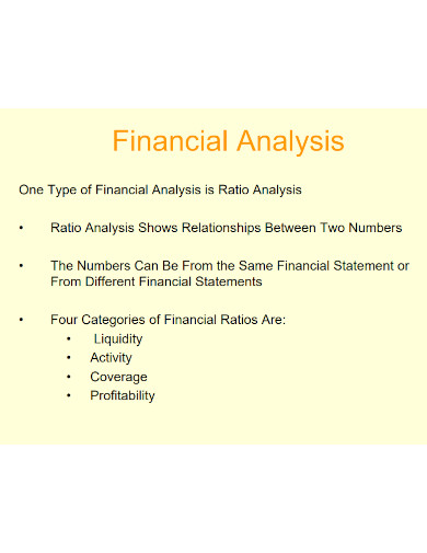 cash flow statement and ratio analysis
