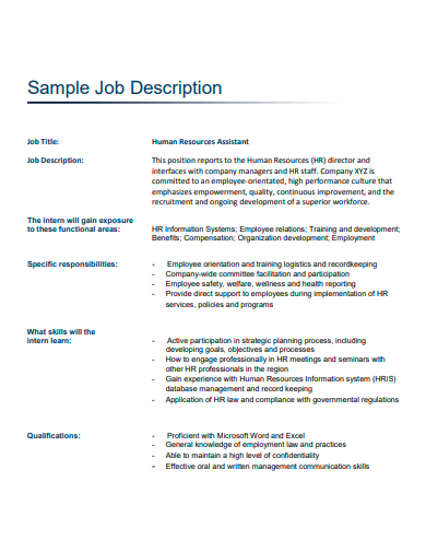 free-10-job-description-samples-in-pdf