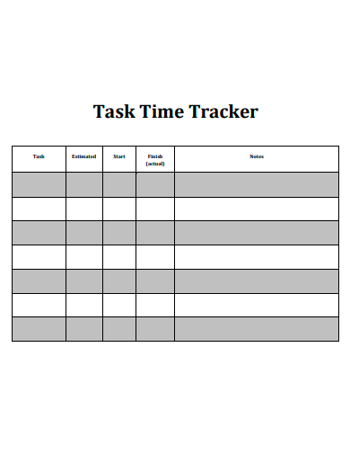 task time tracker