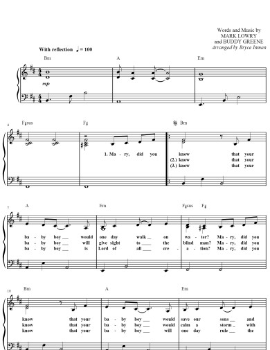basic sheet music