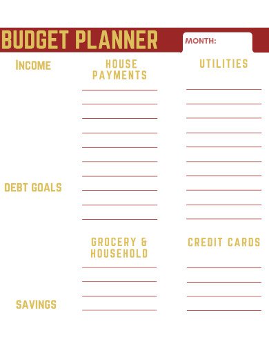 budget planner and bill reminder