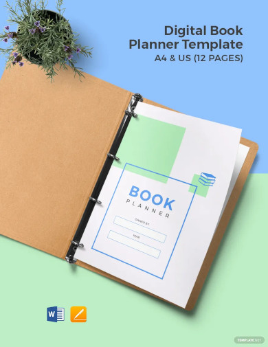 digital book planner