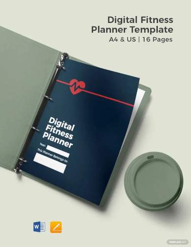 digital fitness planner