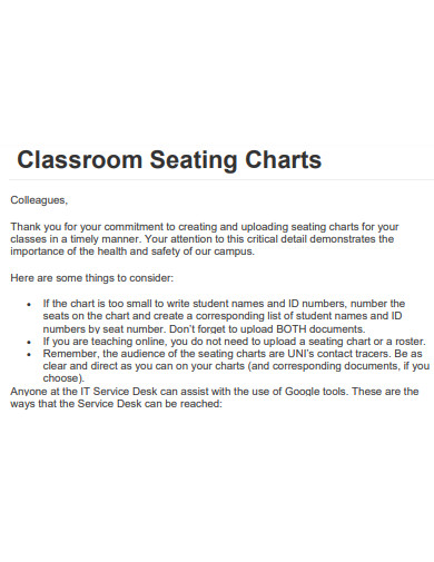 editable classroom seating chart