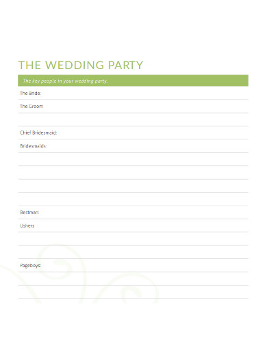 events wedding planner