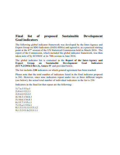 FREE 10 Goal List Samples In PDF FREE 10 Goal List Samples In PDF