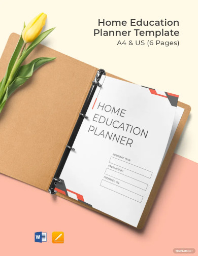 home education planner