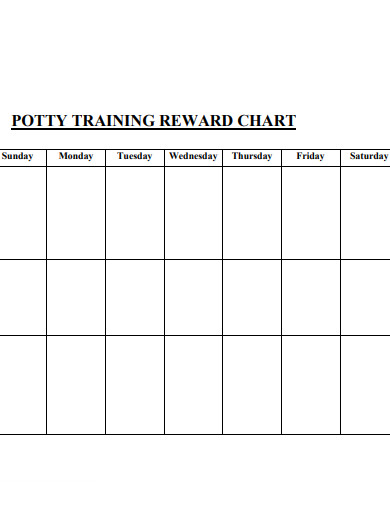 potty training reward chart