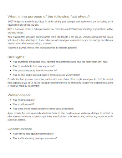 swot analysis in problem solving