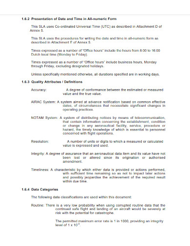 service level contract agreement template