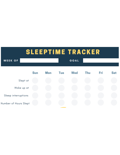 sleep time tracker