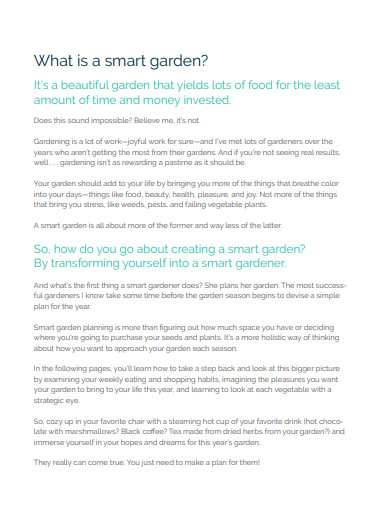 smart garden planner