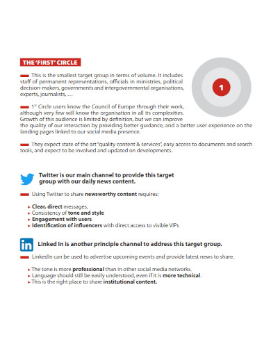 social media plan template 