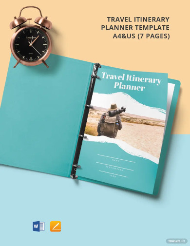 travel itinerary planner