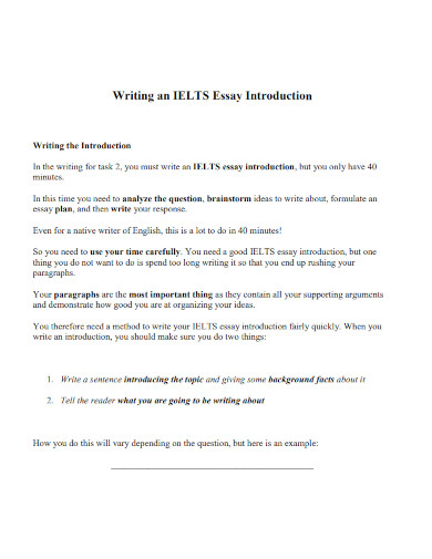 writing an ielts essay introduction 