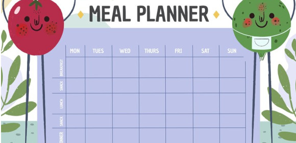 monthly meal planner image