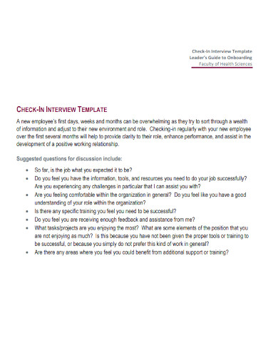 check in interview template1