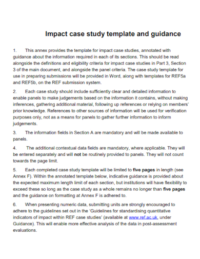 impact case study