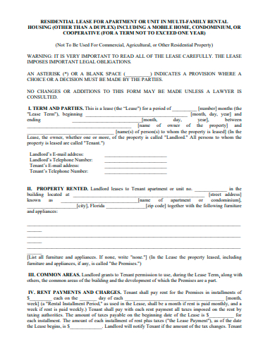 lease agreement in pdf