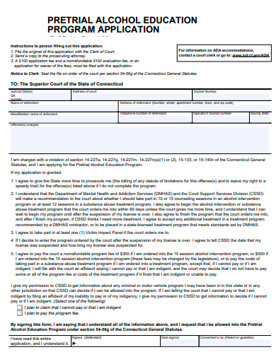 program application