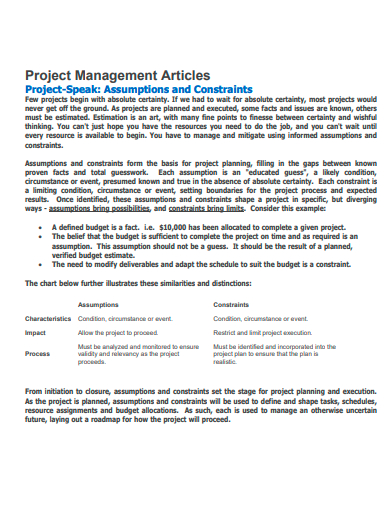 project management articles
