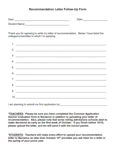 FREE 50 Recommendations Letter Samples In MS Word Google Docs 