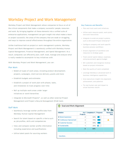 workday project and work management