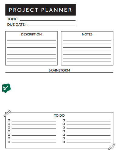 basic project planner