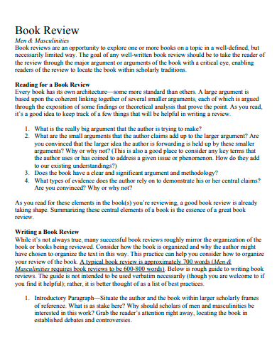 FREE 50 Book Review Samples In PDF MS Word FREE 50 Book Review Samples In PDF MS Word
