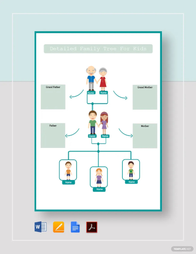 free detailed family tree template