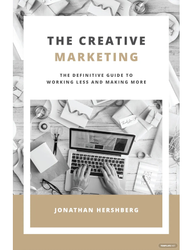 marketing book cover template