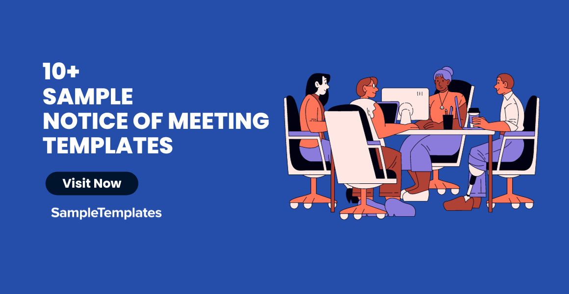 Sample Notice of Meeting Templates
