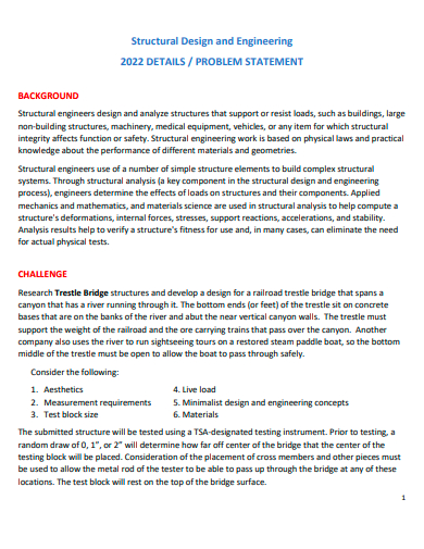 FREE 50+ Problem Statement Samples in PDF | MS Word