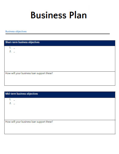 editable business plan template