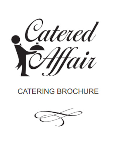 catering brochure template