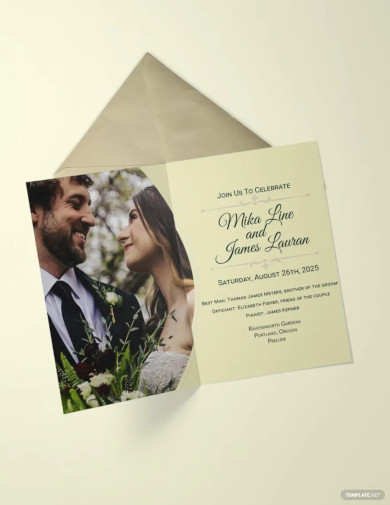 editable wedding invitation template