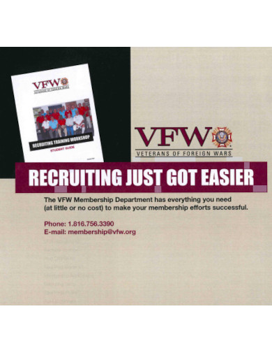 recruiting brochure template