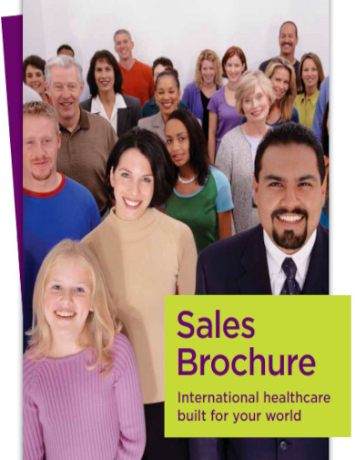 sales brochure template