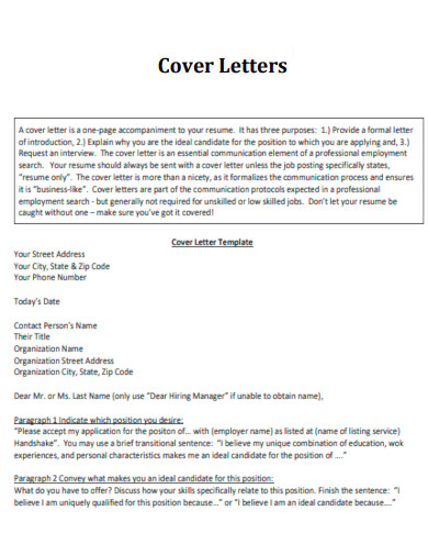 technical college cover letter template