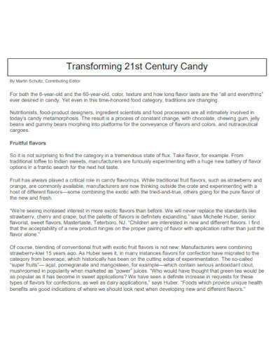 transforming 21st century candy template