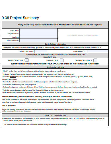 FREE 50+ Project Summary Samples in MS Word | Google Docs | Pages | PDF