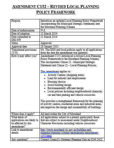 revised local planning policy framework template