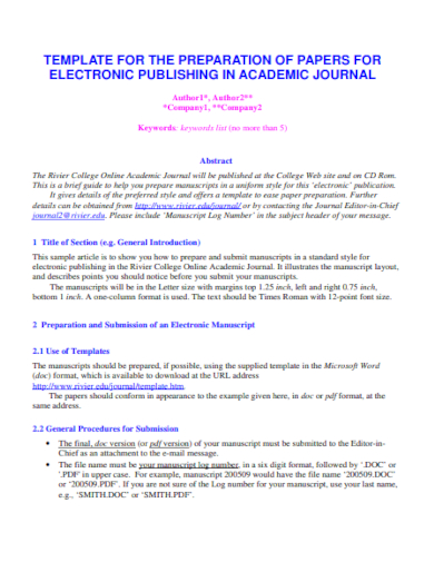 academic journal