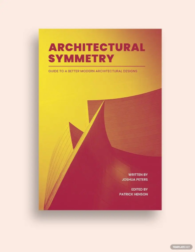 architecture book cover template