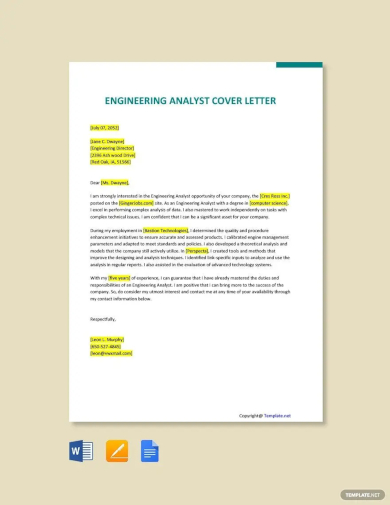 clinical data analyst cover letter template