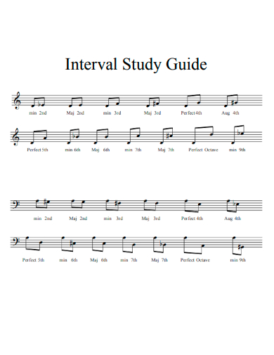 interval study guide