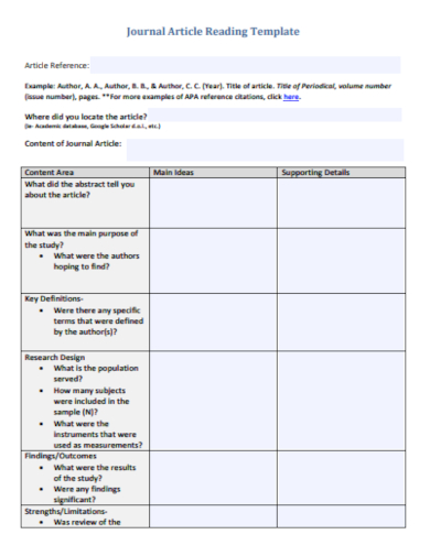 FREE 30 Journal Samples In MS Word Google Docs Pages PDF