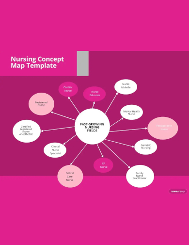 nursing concept map template