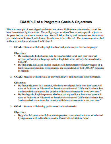 FREE 30+ Objective Samples in MS Word | Google Docs | Pages | PDF