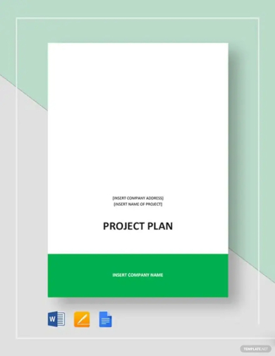 project plan template